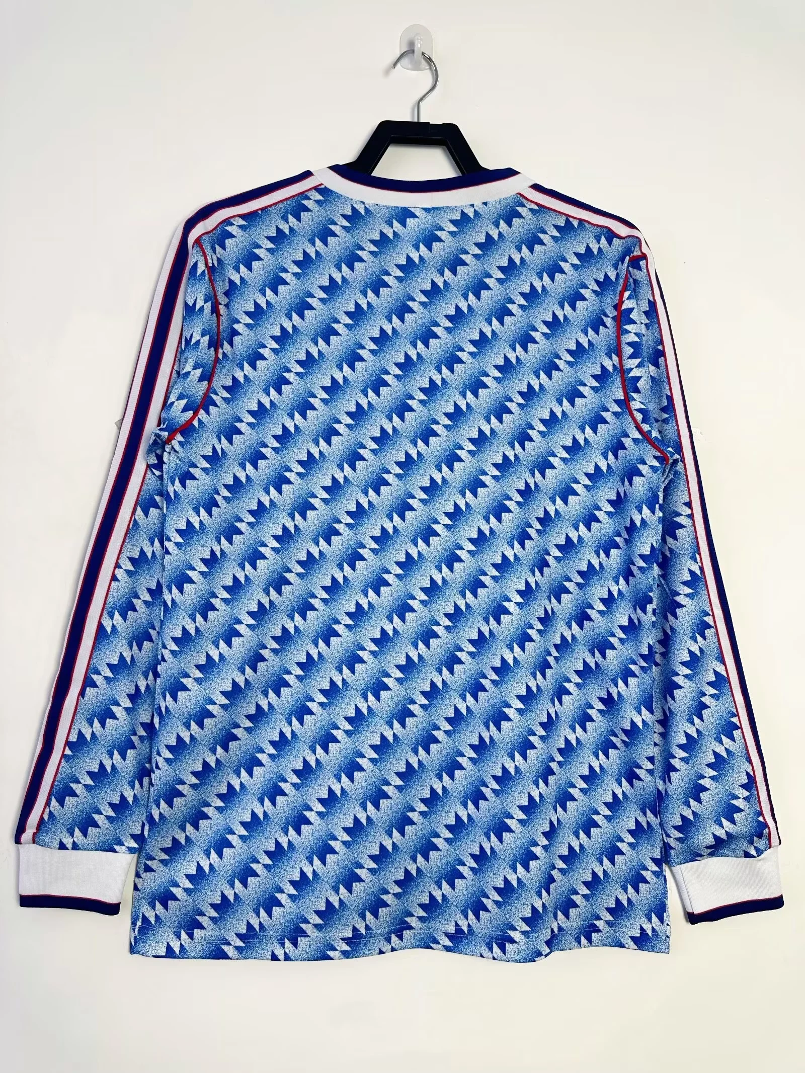 1990-92 Manchester United Away Long Sleeve Retro Shirt view 2