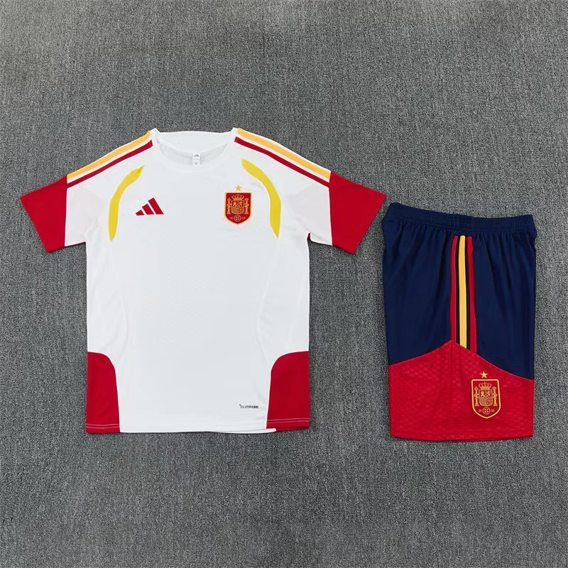 2026-27 Spain White Short-Sleeve Training Jersey view 15