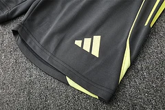 2025-26 Real Madrid dark grey short-sleeved training jersey view 14