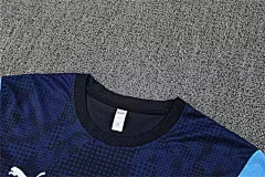 2025-26 Marseille Royal Blue Short Sleeve Training Jersey view 12