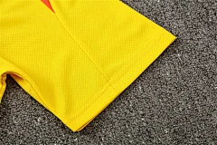 2025-26 Brazil yellow short-sleeved training jersey view 13