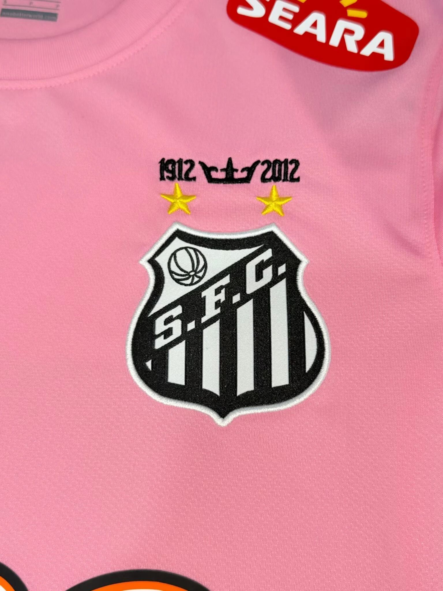 2012-13 Santos Retro Long-Sleeved Jersey view 7