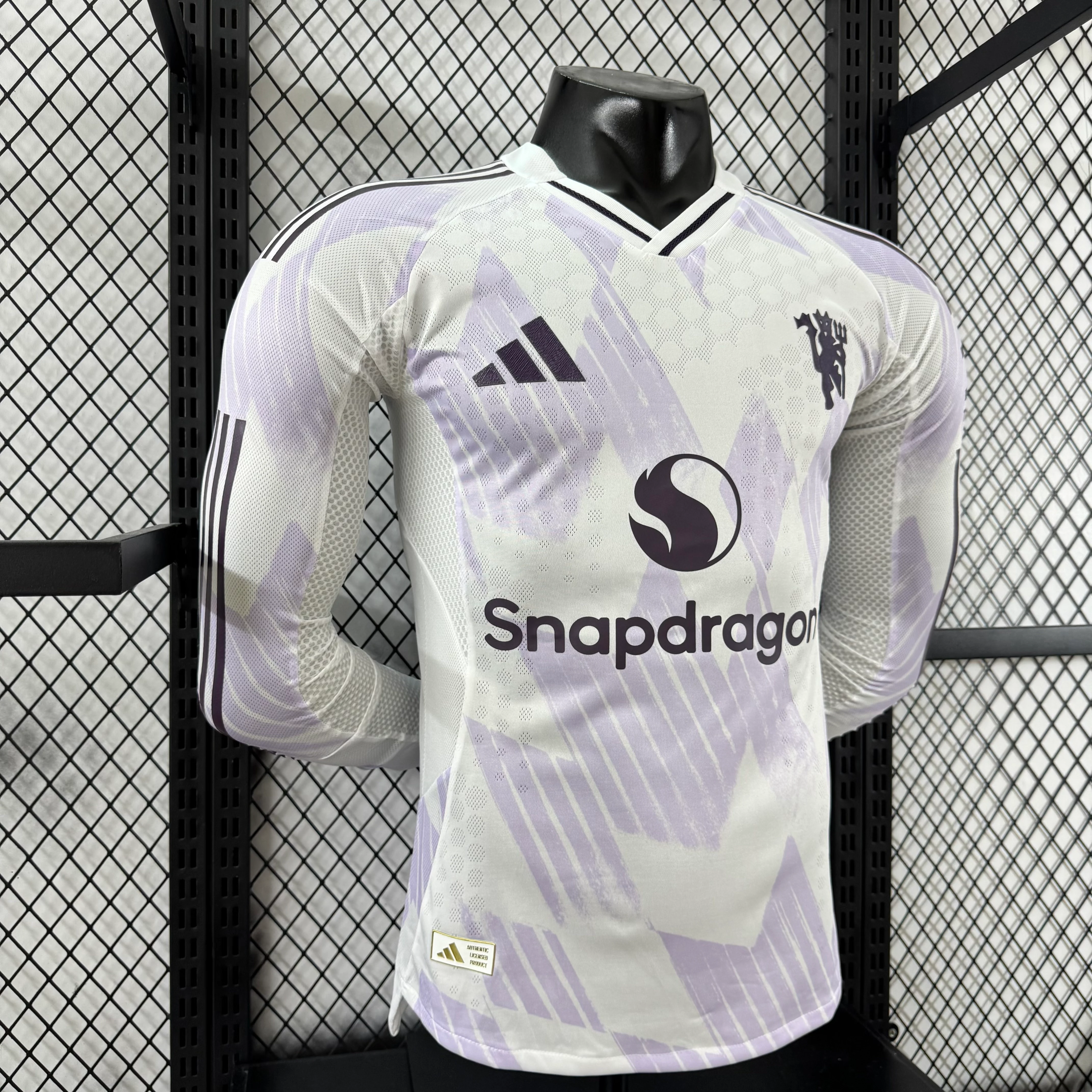 2025-26 Manchester City Away Long-Sleeve Jersey – Player Version view 9