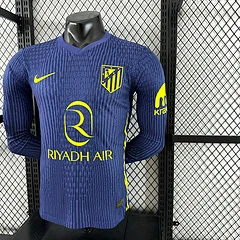 2025-26 Atletico Madrid Away Long Sleeve Shirt - Player Edition. view 7