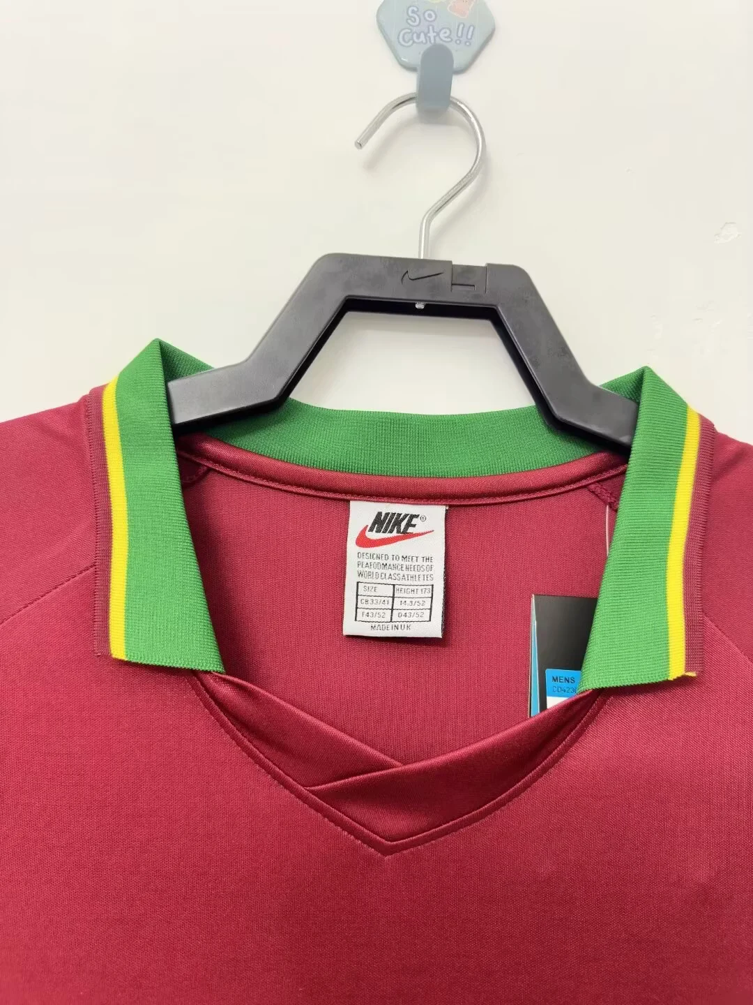 1998 Portugal Home Retro Jersey view 11