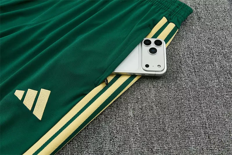 2026-27 Real Madrid Green Half-Zip Training Jersey view 6