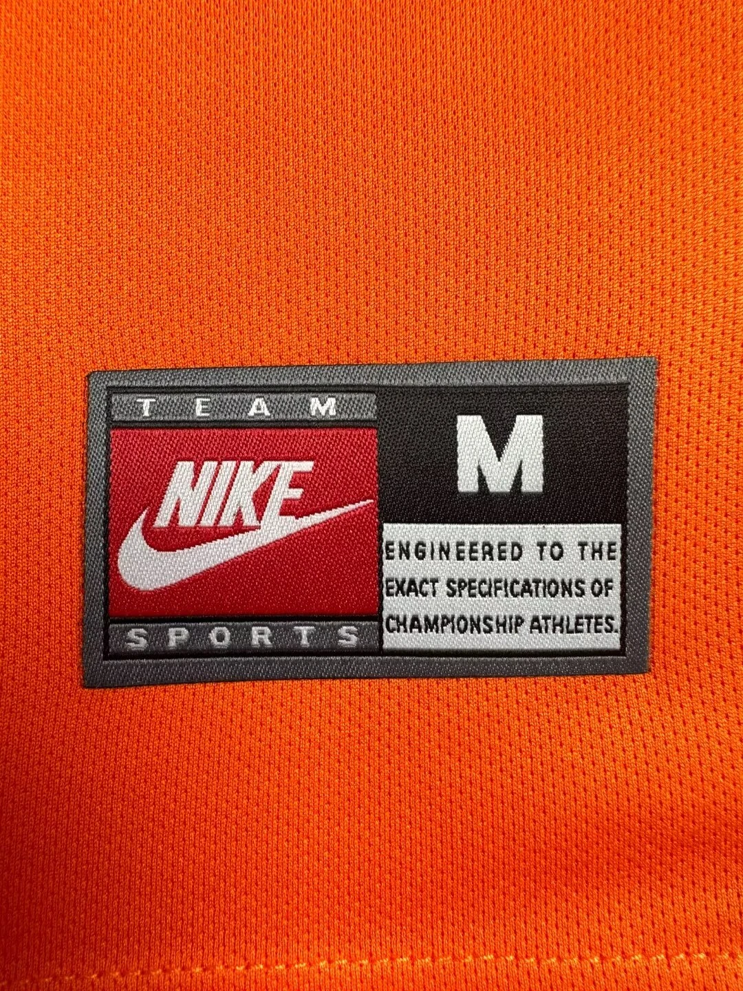 1998 Netherlands Home Long Sleeve Retro Jersey view 6