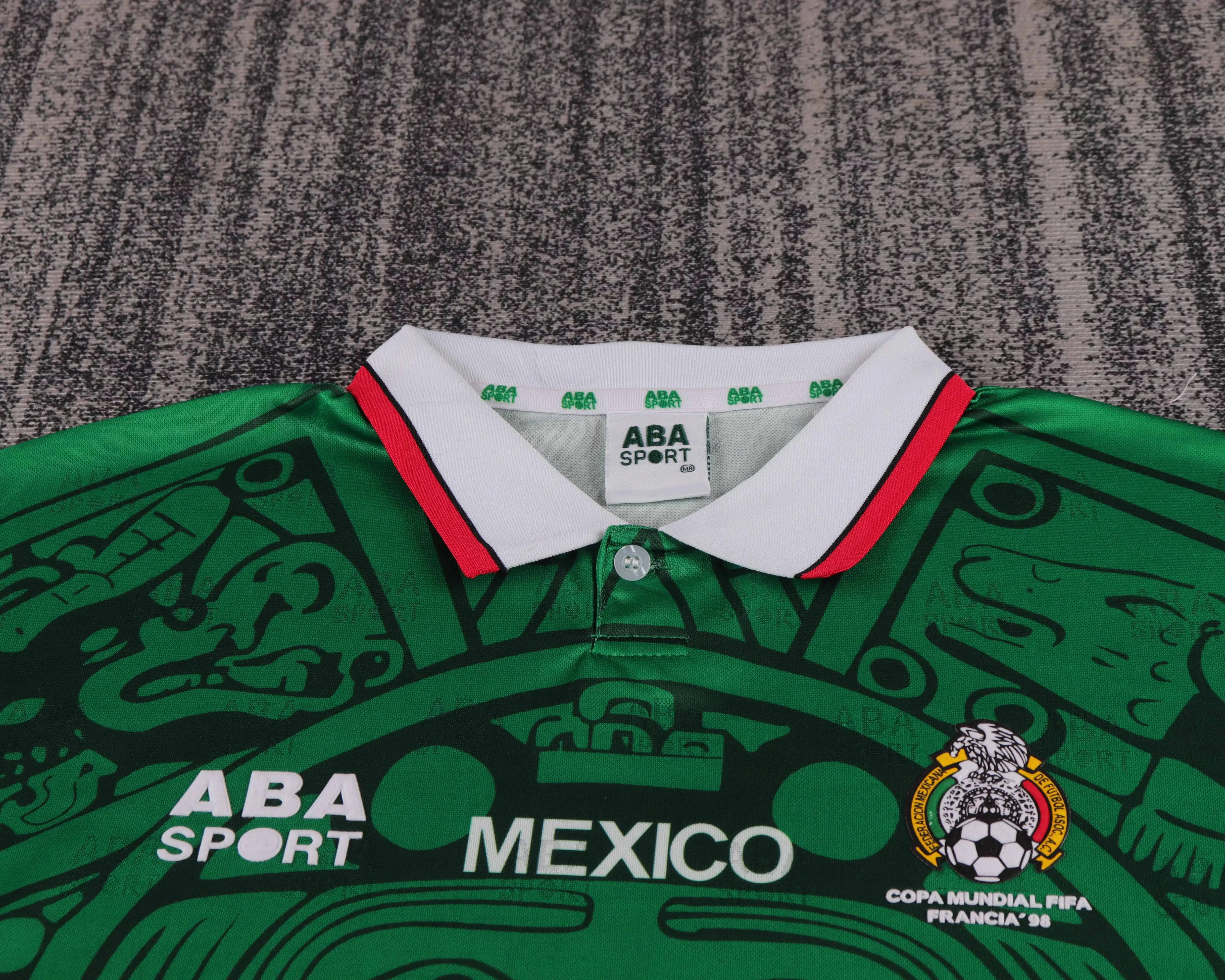 1998 Mexico Home Retro Shirt - Kids view 8