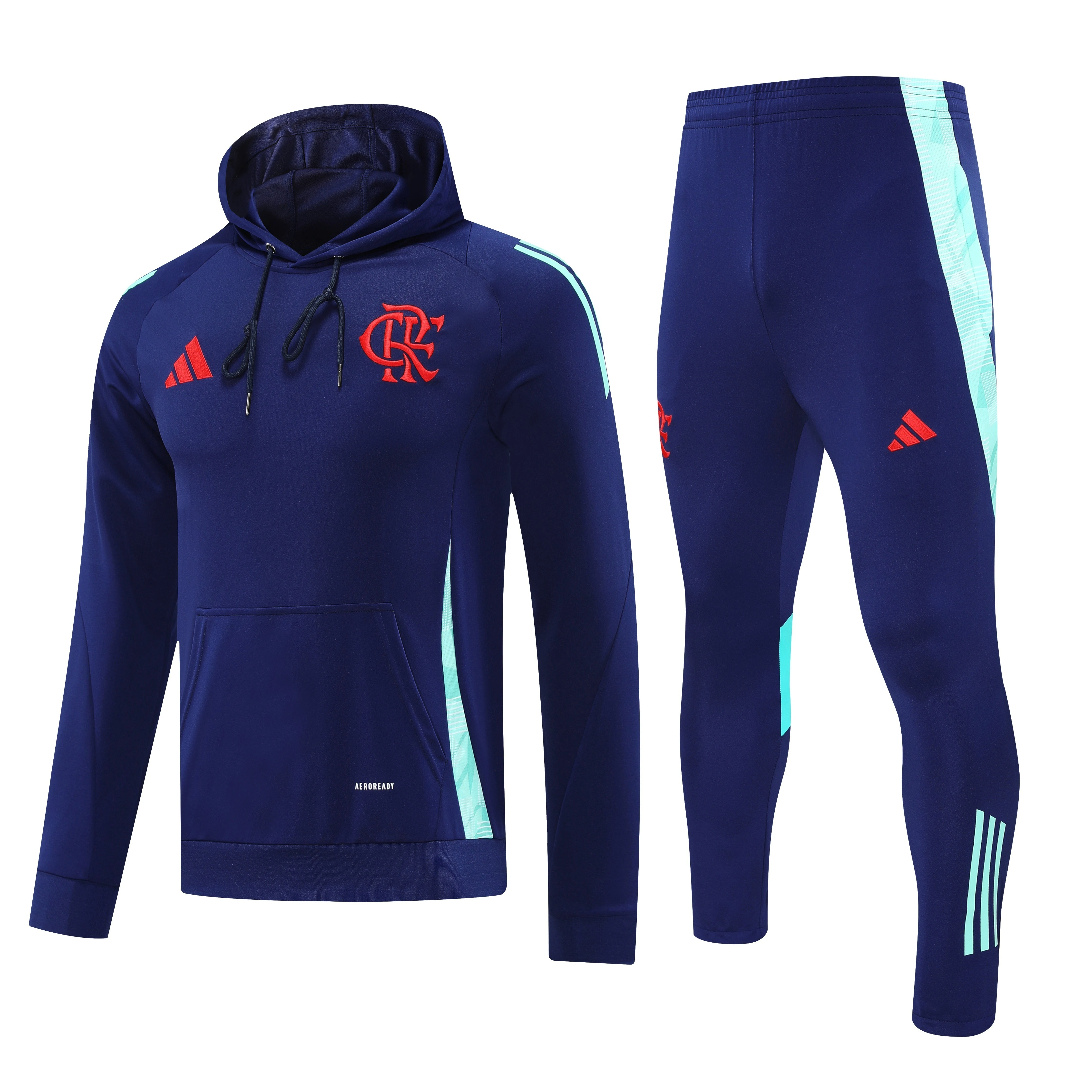 2025-26 Flamengo Hooded Long-Sleeve Training Jersey view 3