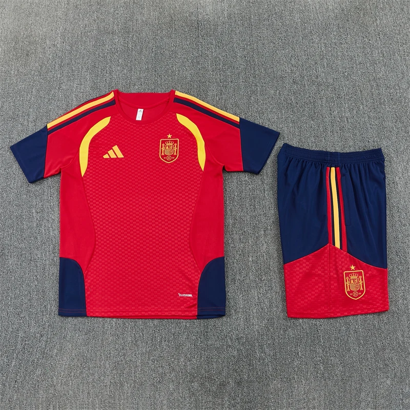 2026-27 Spain Red Short-Sleeve Training Jersey view 14