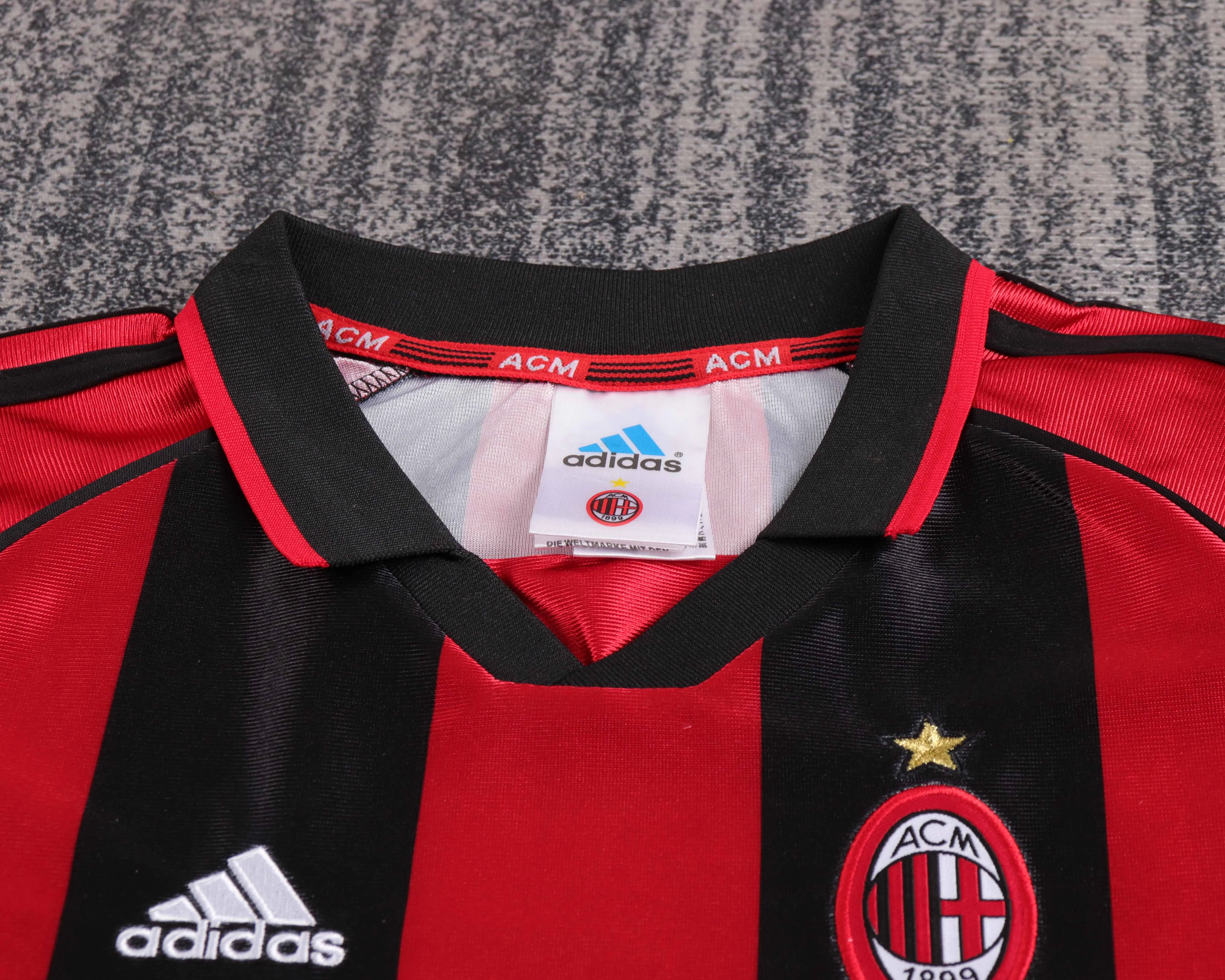 1998-99 AC Home Retro Shirt - Kids Sizes view 15
