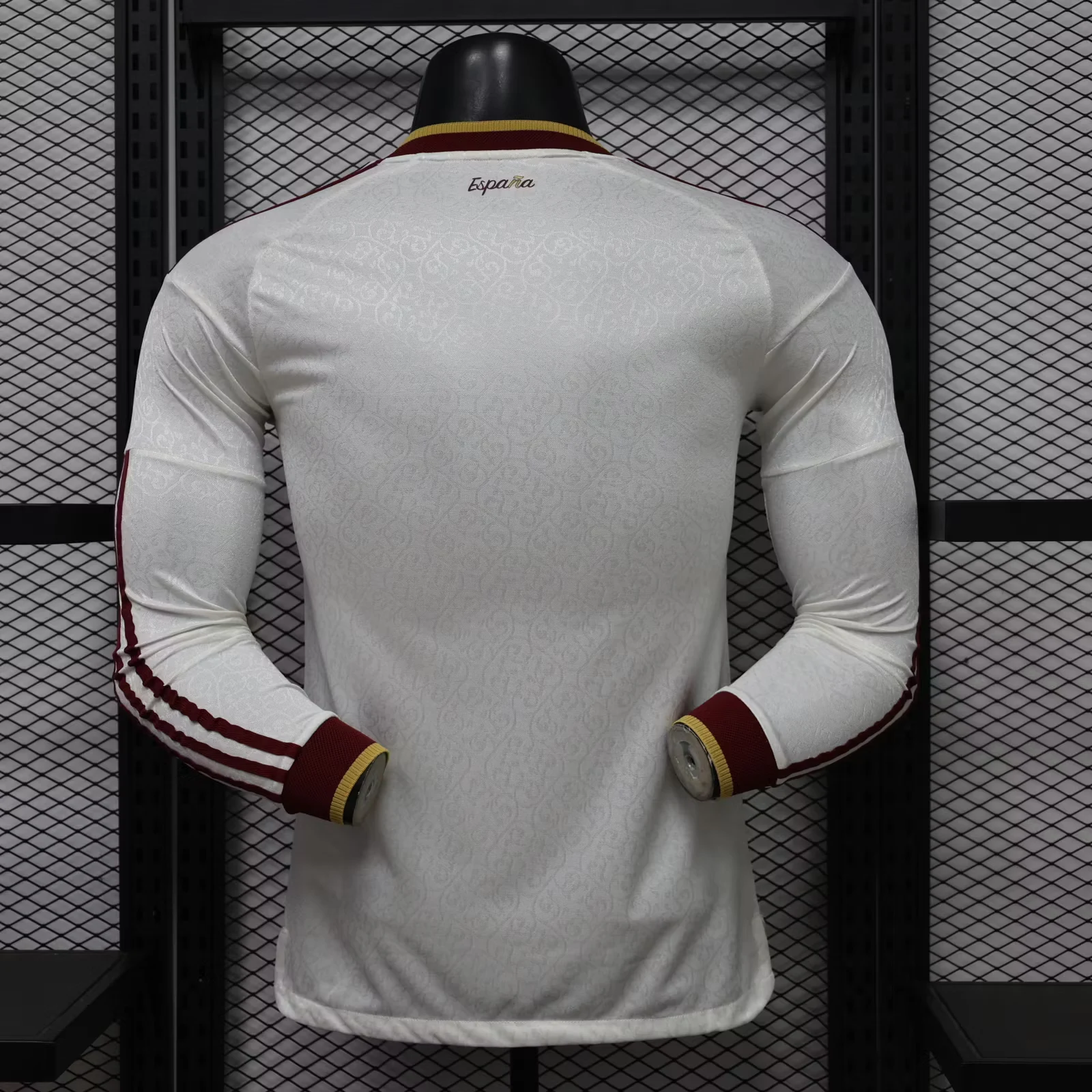 2026-27 Spain Away Long-Sleeve Jersey (Two Stars) – Player Version view 2