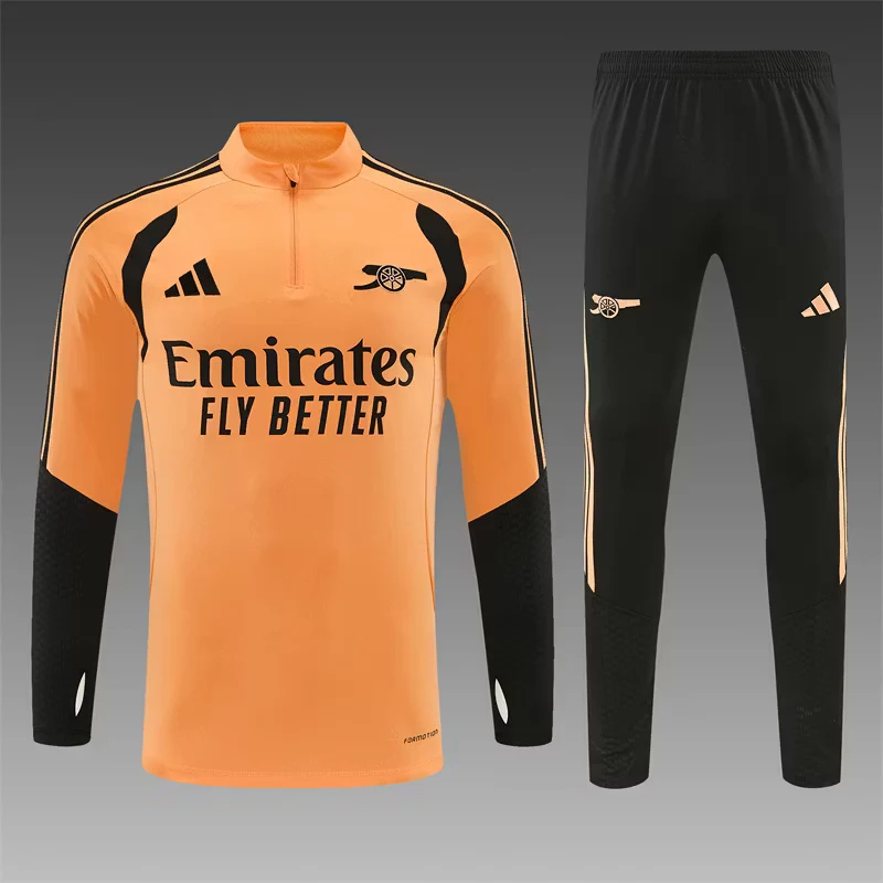 2026-27 Arsenal Orange Half-Zip Training Jersey view 19