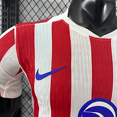2025-26 Atletico Madrid Home Jersey - Player Edition view 5