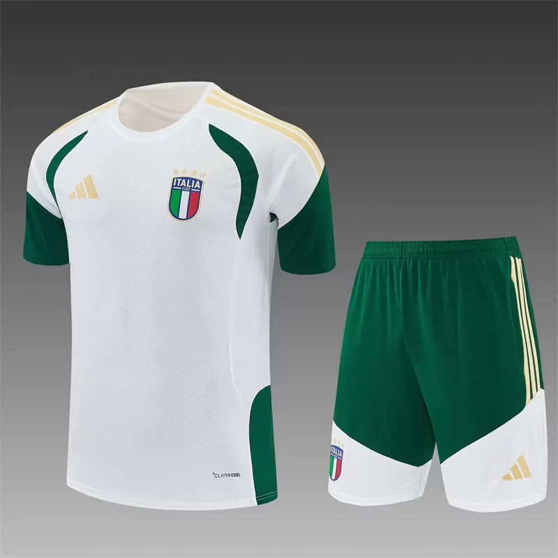2026-27 Italy White Short-Sleeve Training Jersey