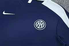 2025-26 Inter Milan Royal Blue Short Sleeve Training Jersey view 9