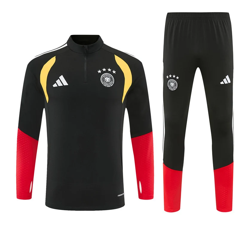 2026-27 Germany Black Half-Zip Training Jersey view 19