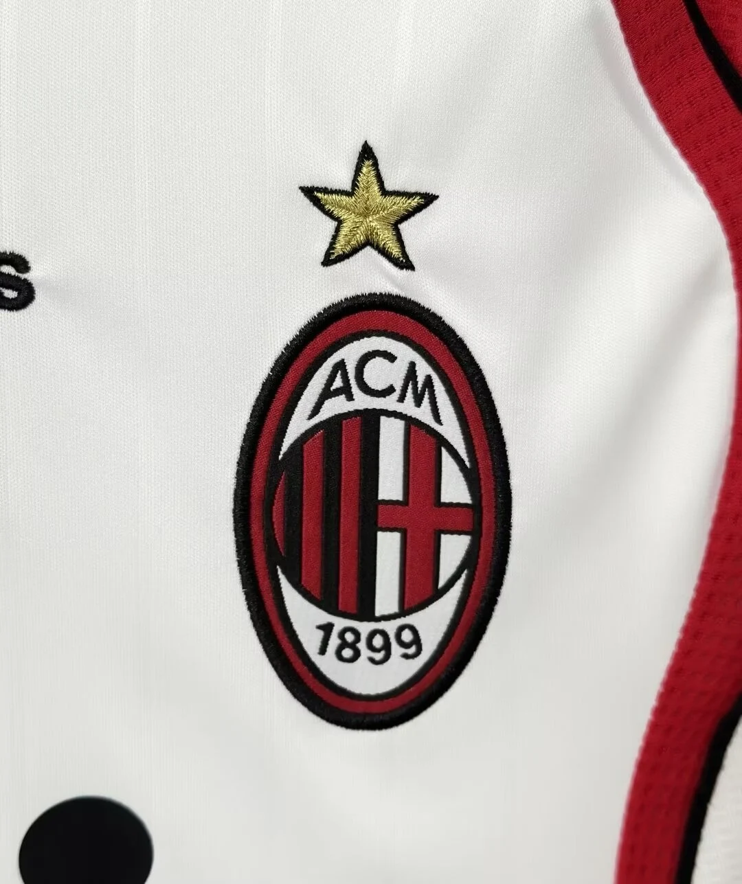 2006-07 AC Away Long Sleeve Retro Jersey view 8
