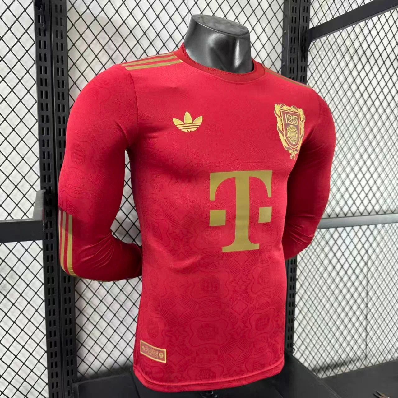 2025-26 Bayern Munich 125th Anniversary Long-Sleeve Jersey – Player Version view 11