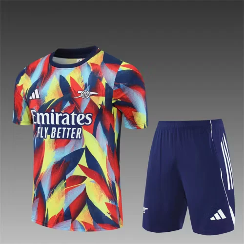 2025-26 Arsenal camouflage short-sleeved training jersey