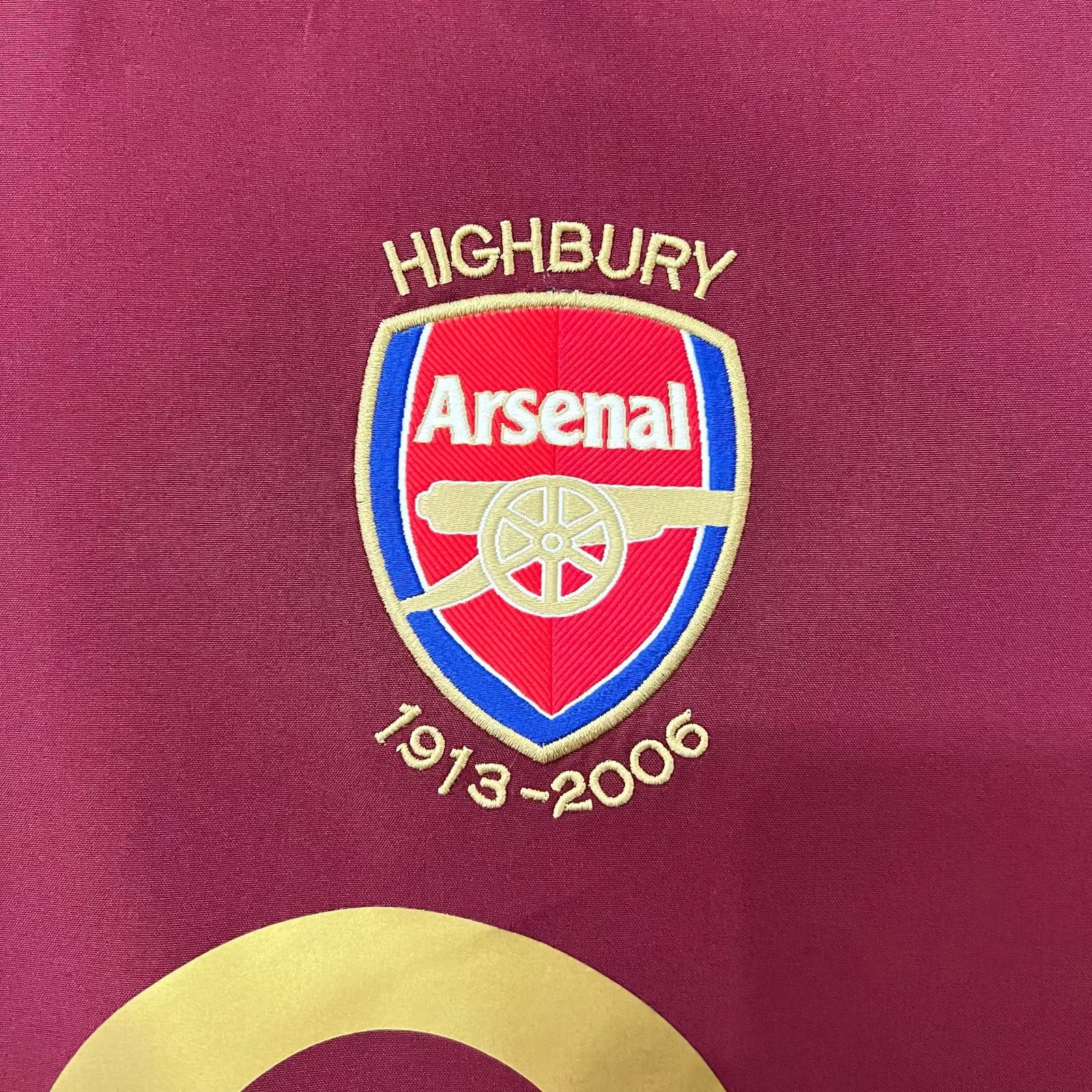 2005-06 Arsenal Home Retro Jersey view 6