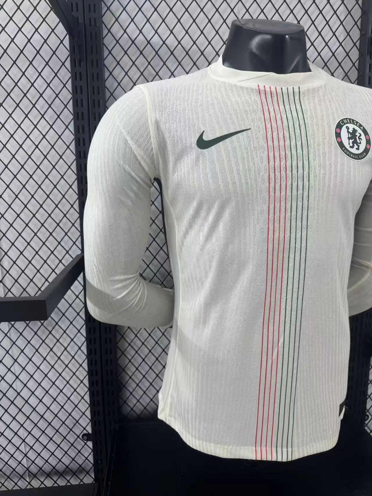 2025-26 Chelsea Away Long-Sleeve Jersey – Player Version view 8