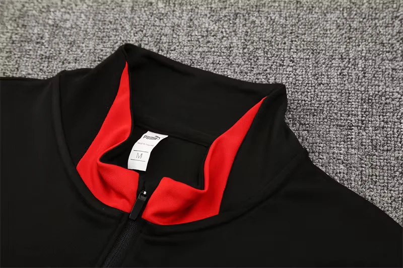 2025-26 Portugal Black Half-Zip Training Jersey view 4