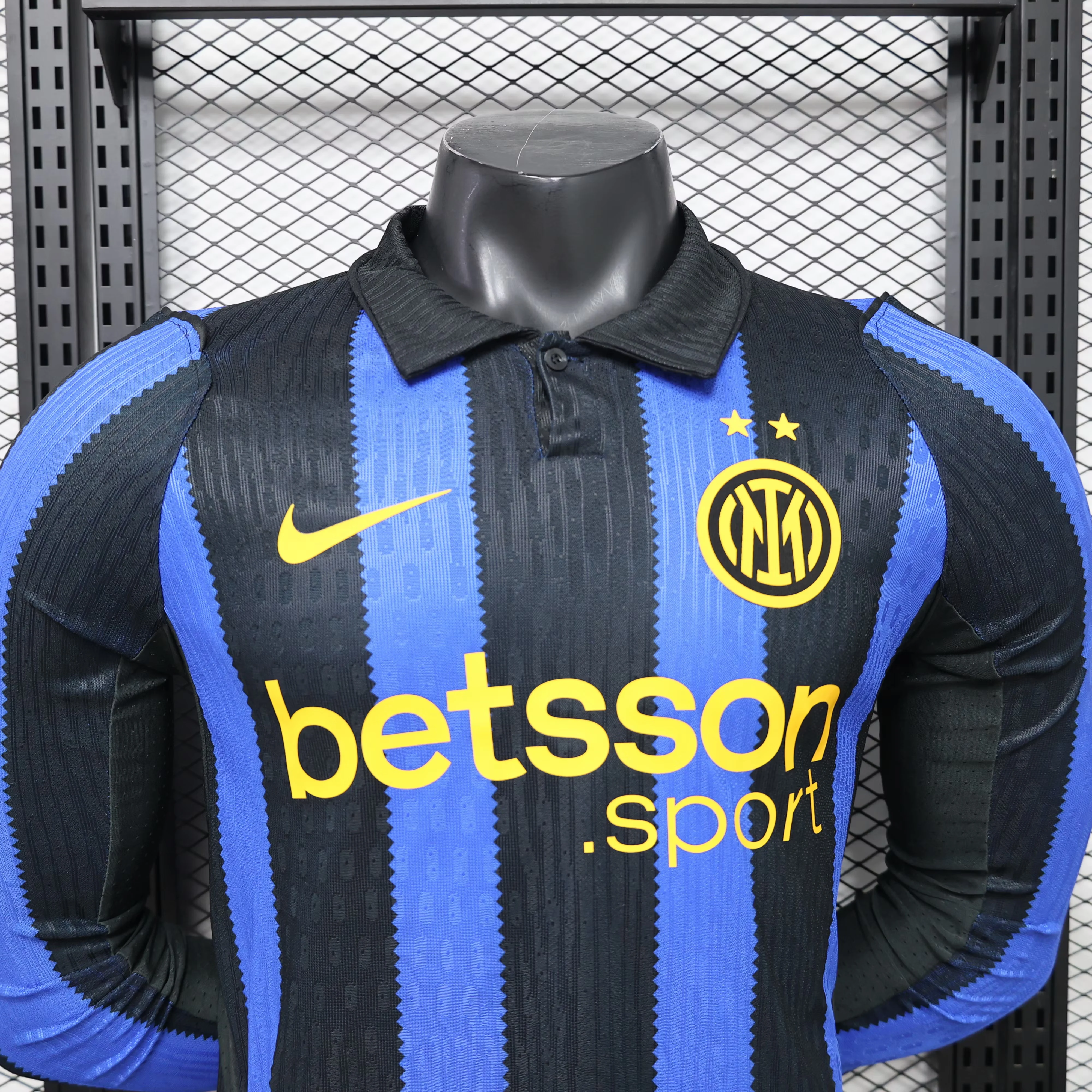 2026-27 Inter Milan Home Long-Sleeve Jersey – Player Version view 3