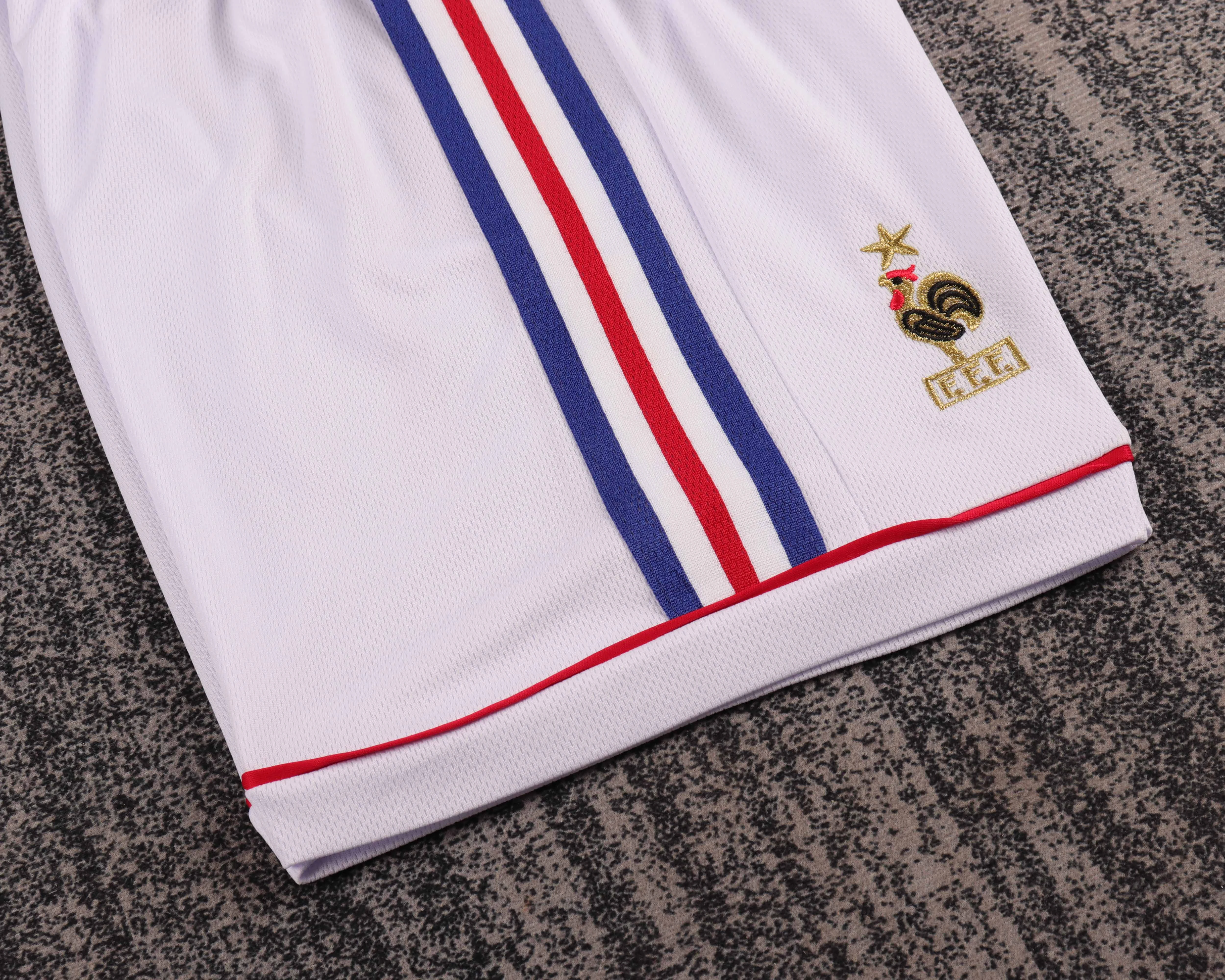 1998 France Home Retro Shirt - Kids Sizes view 8