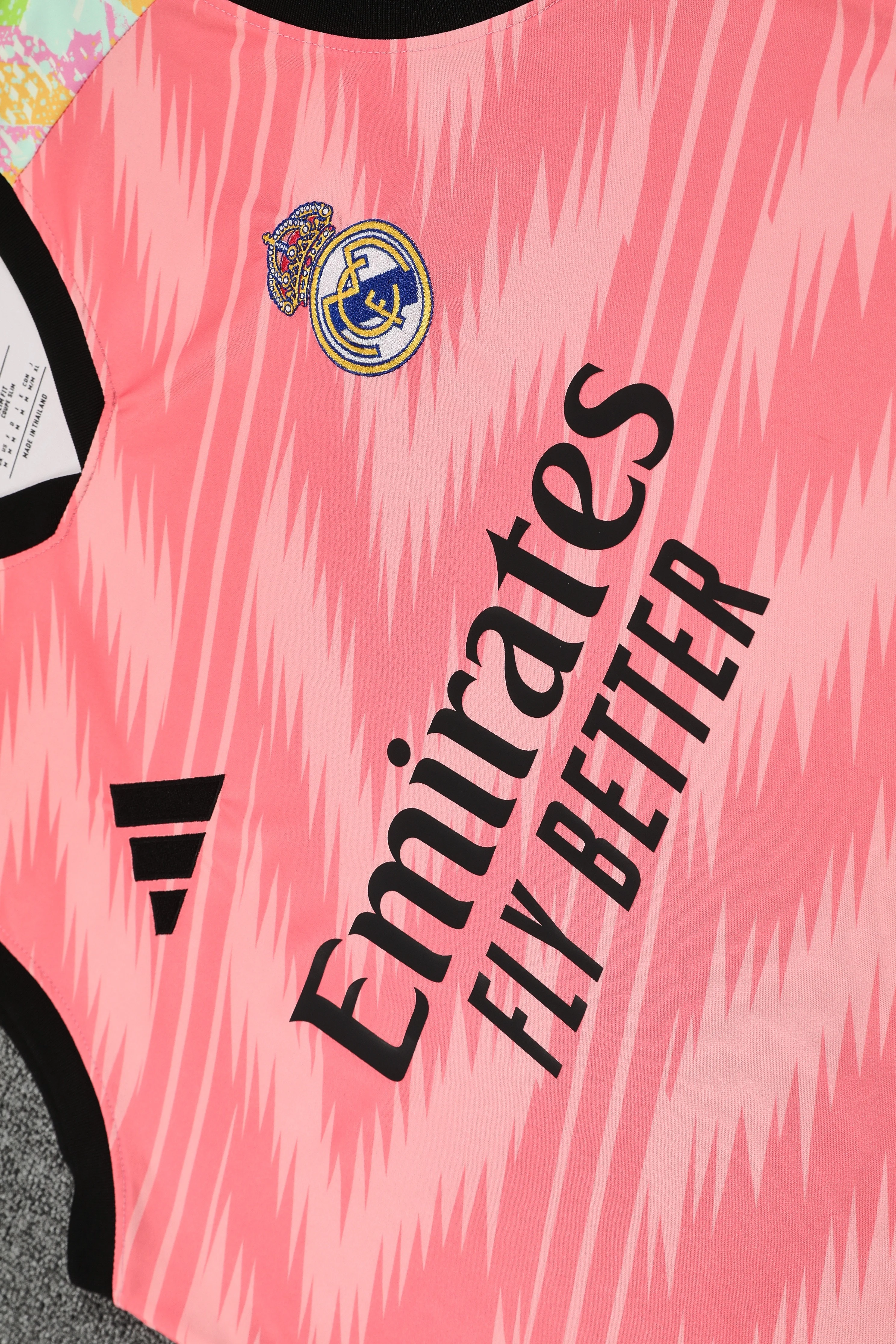 2025-26 Real Madrid Training Vest Jersey view 8