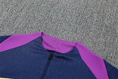 2025-26 Barcelona Royal Blue Half-Pull Training Jersey view 12