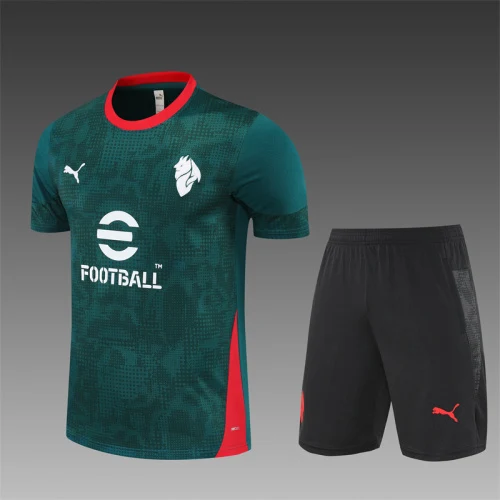 2025-26 AC Green Short Sleeve Training Jersey