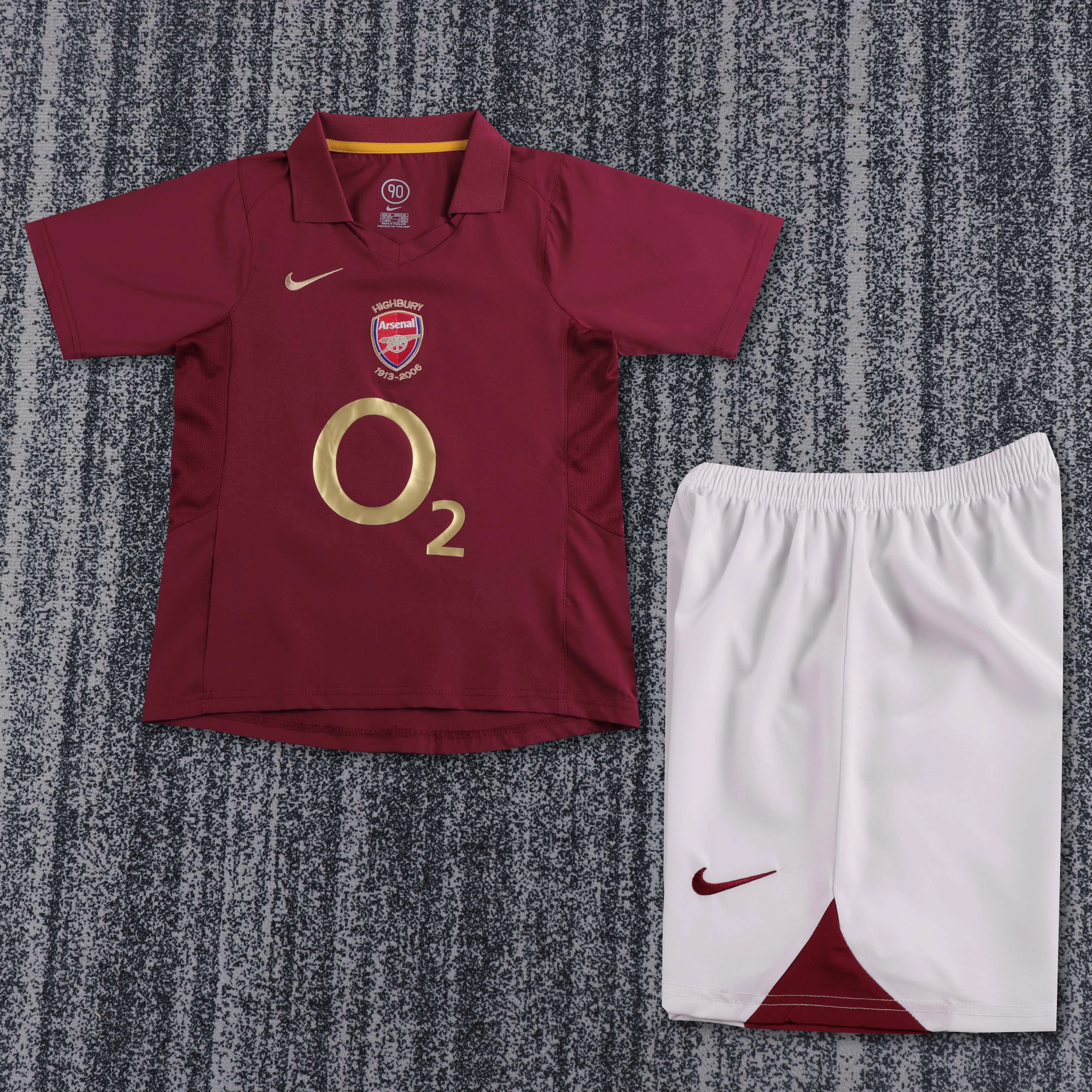 2005-06 Arsenal Home Retro Shirt - Kids Sizes