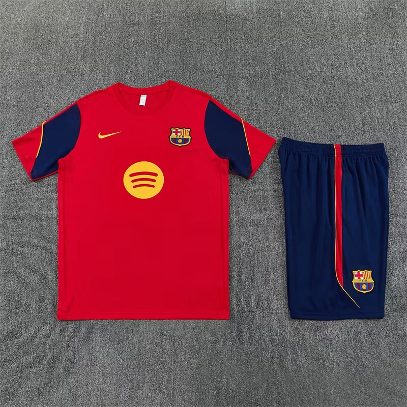 2026-27 Barcelona Red Short-Sleeve Training Jersey view 13