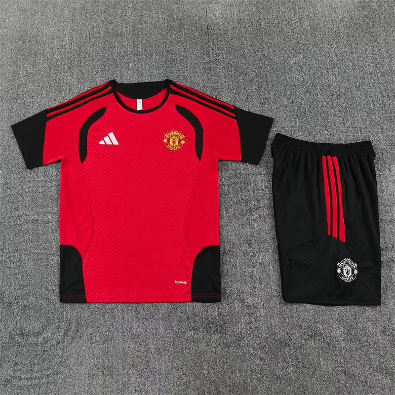 2026-27 Manchester United Red Short-Sleeve Training Jersey view 14