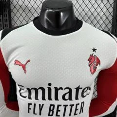 2025-26 AC Away Long Sleeve Jersey - Player Edition view 3