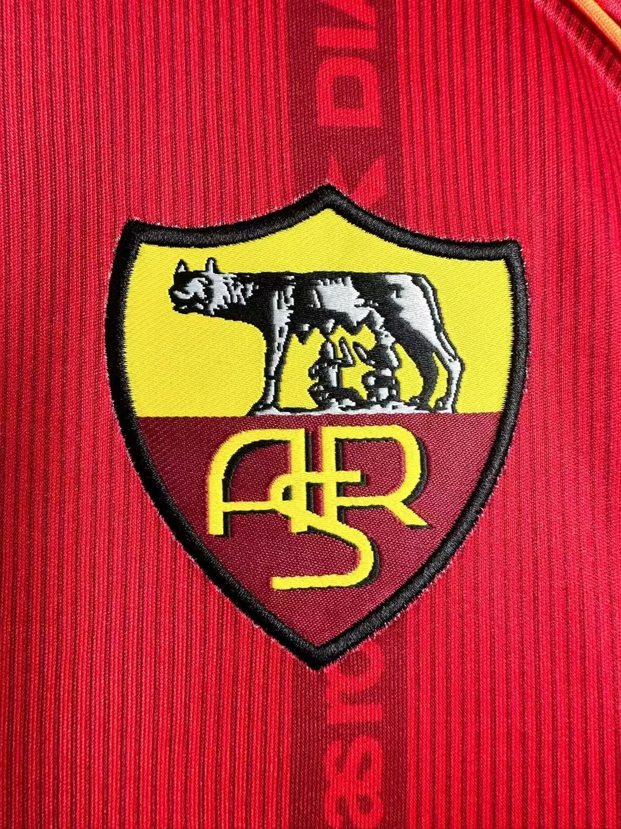 1999-00 Roma Home Retro Long-Sleeve Jersey view 7