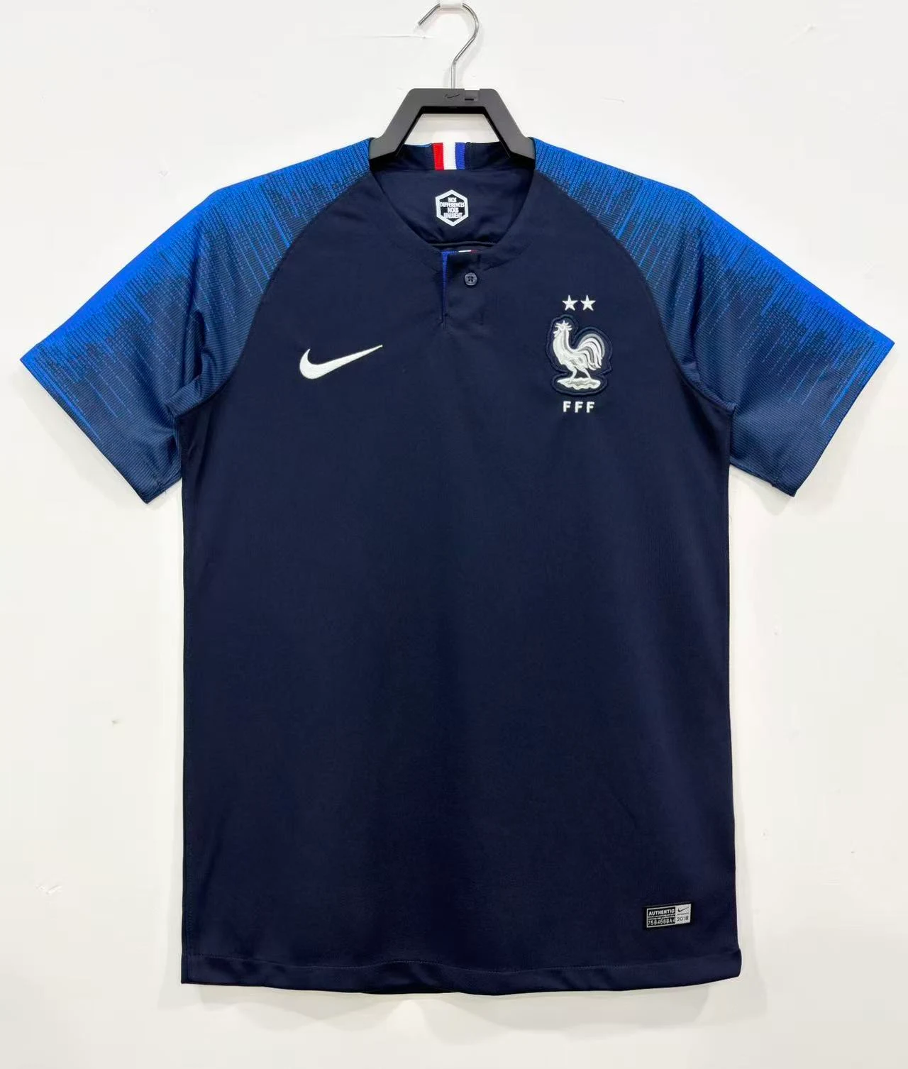2018 France Home Retro Jersey