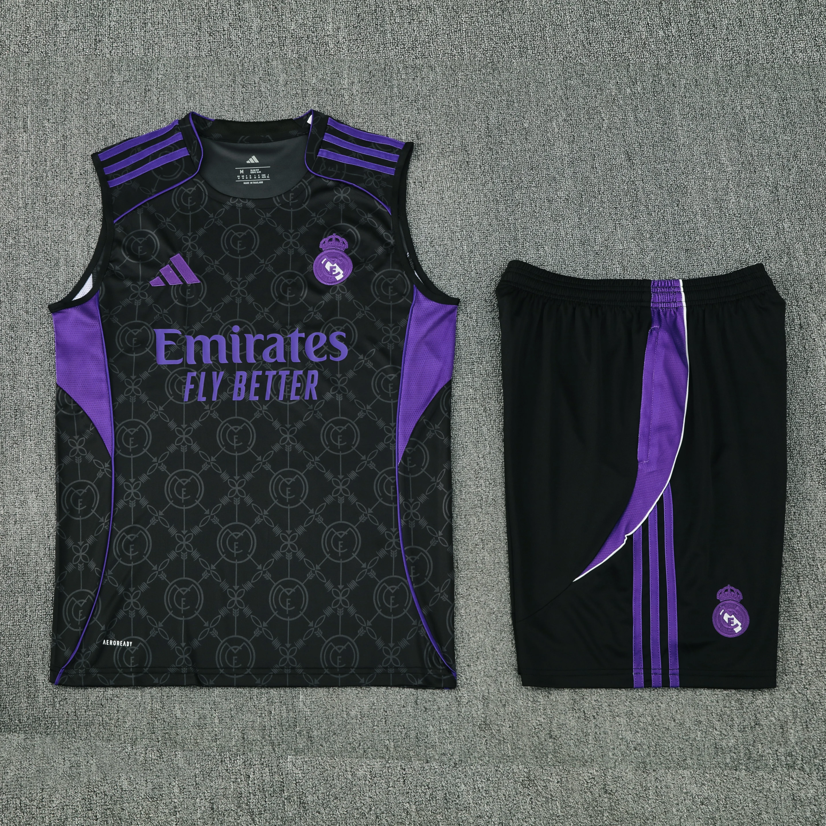 2025-26 Real Madrid Training Vest Jersey view 19
