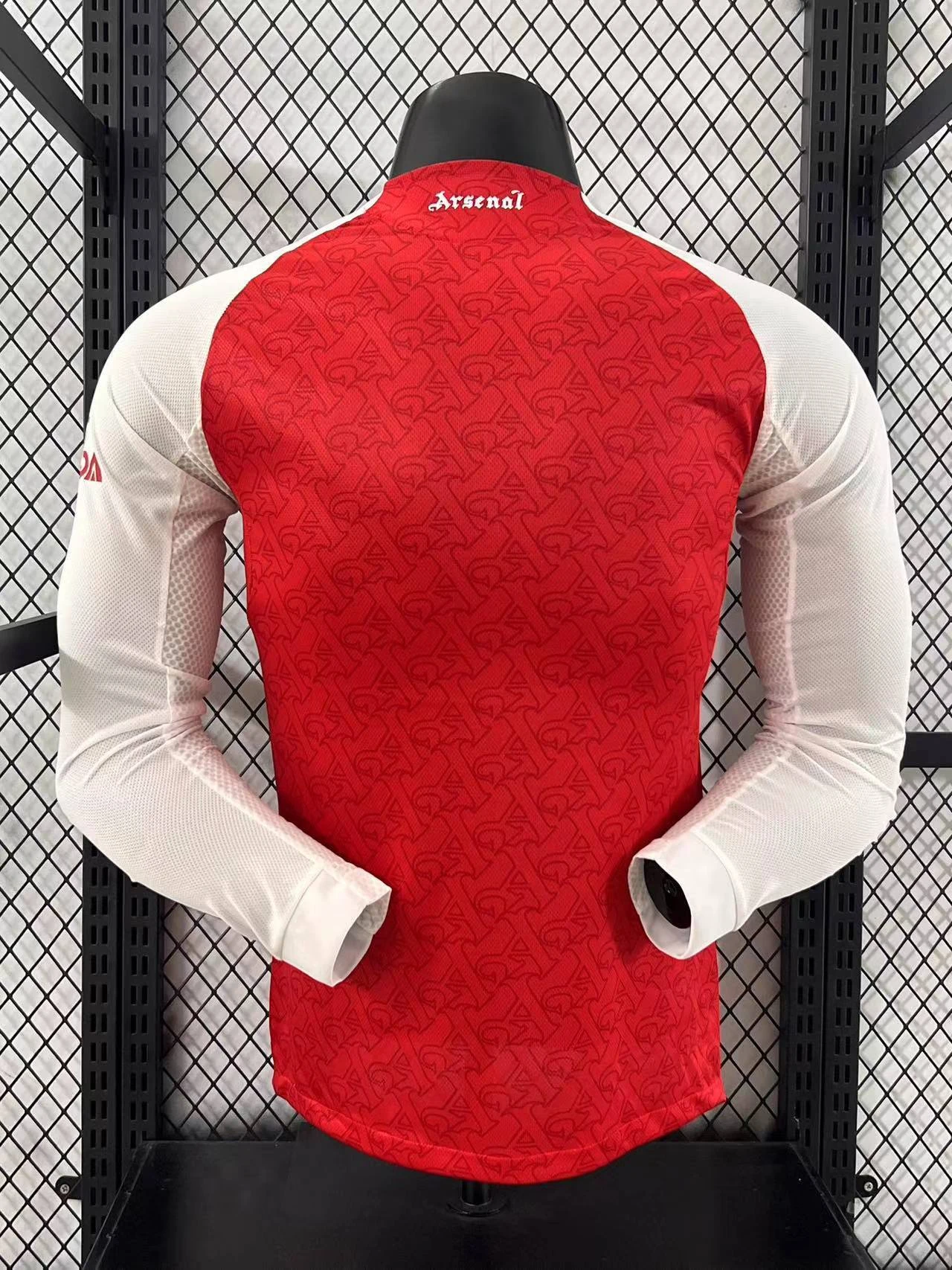 2025-26 Arsenal Home Long-Sleeve Jersey – Player Version view 2