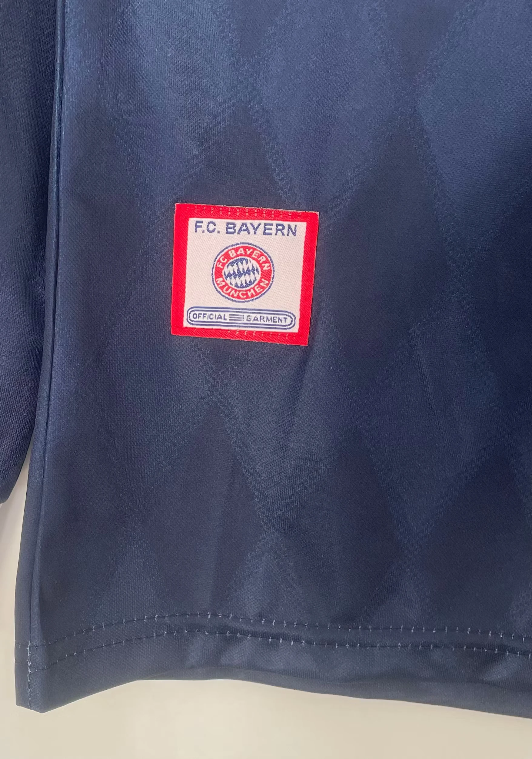 1997-99 Bayern Munich Home Long Sleeve Retro Jersey view 3