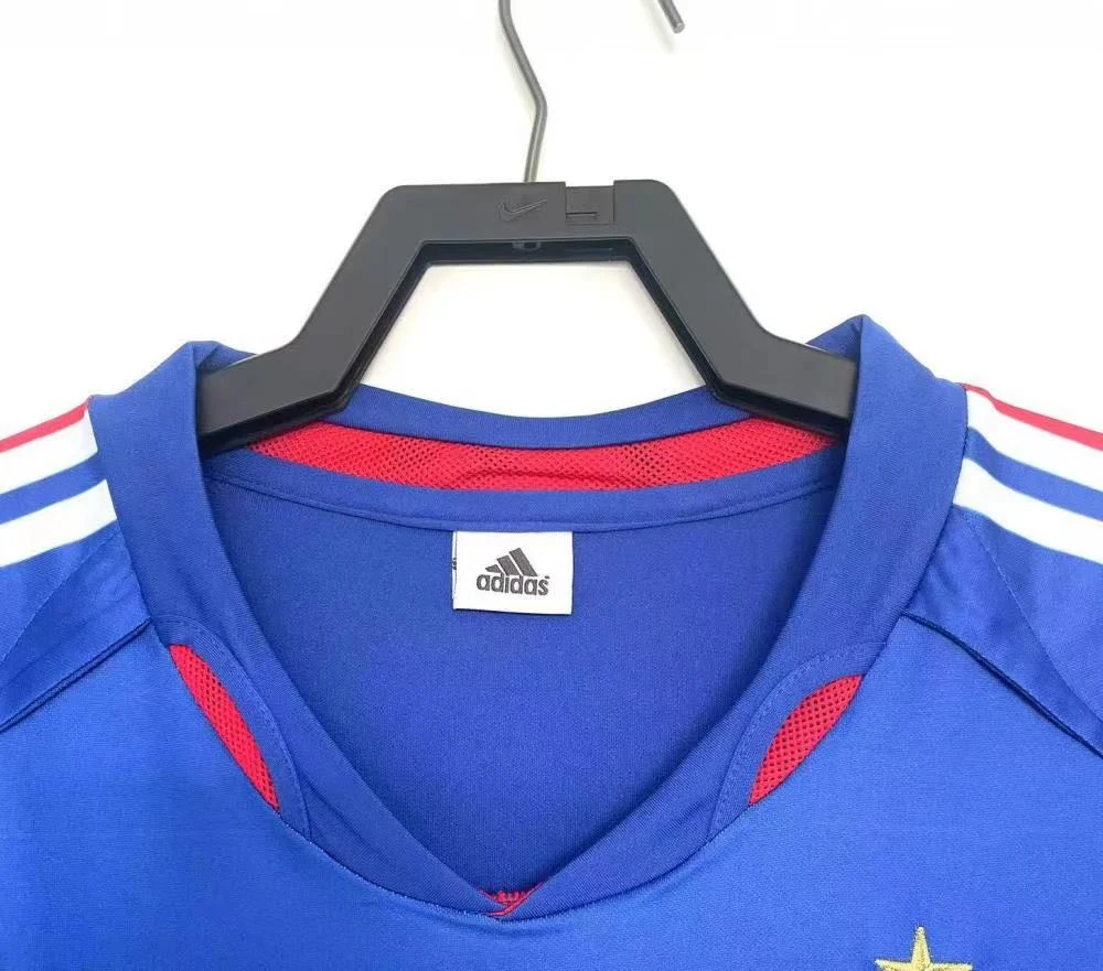 2004 France Home Retro Jersey view 3