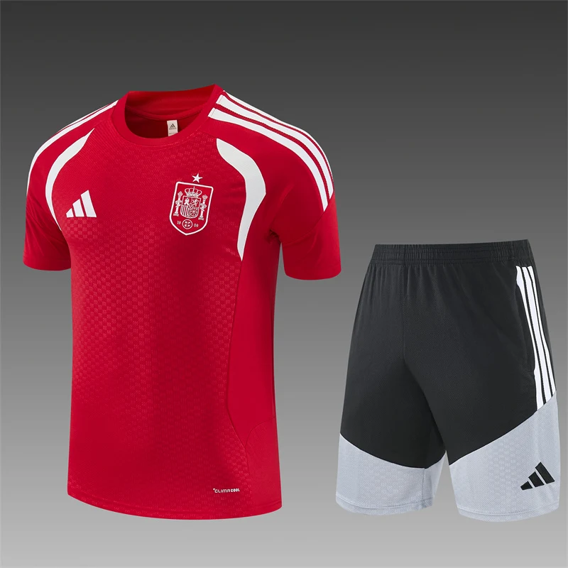 2026-27 Spain Red Short-Sleeve Training Jersey