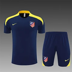 2025-26 Atletico Madrid Royal Blue Short Sleeve Training Jersey