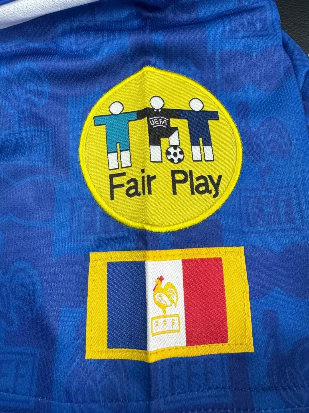 1996 France Home Retro Jersey view 5