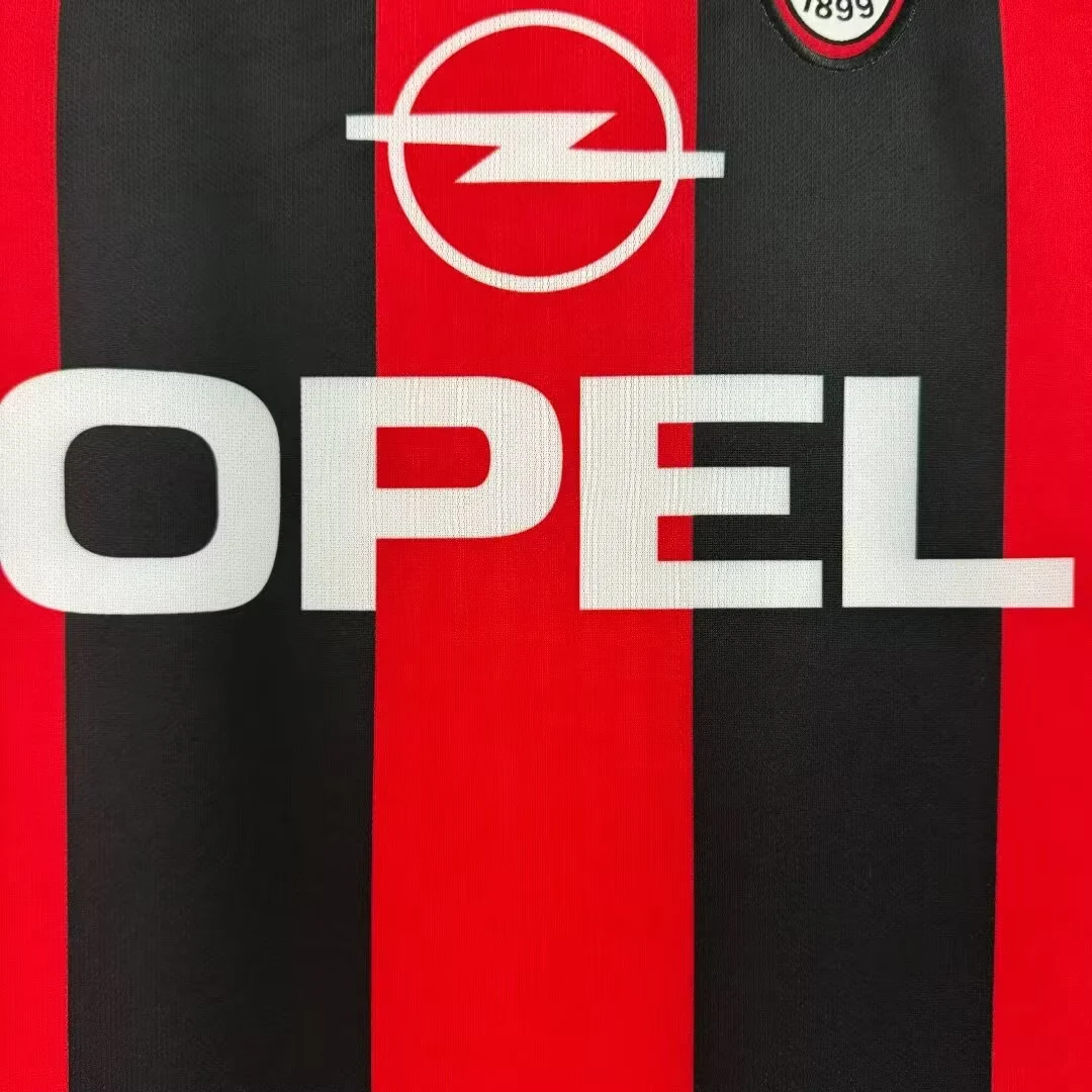 2000-02 AC Home Retro Jersey view 5
