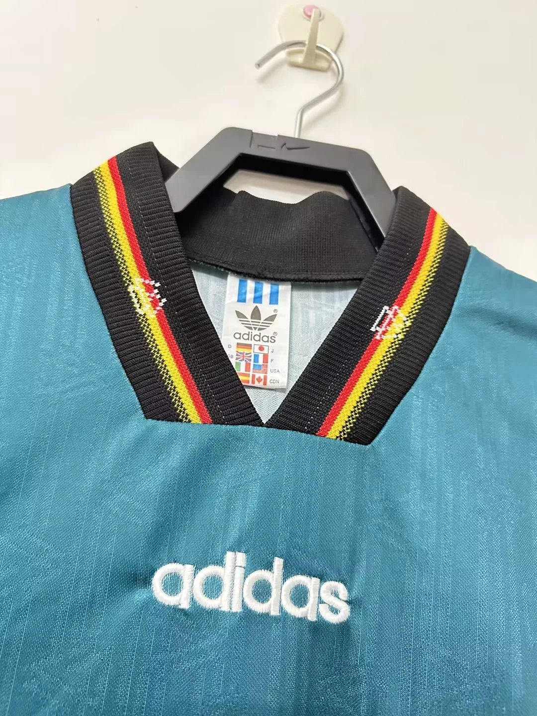 1996 Germany Away Retro Jersey view 9