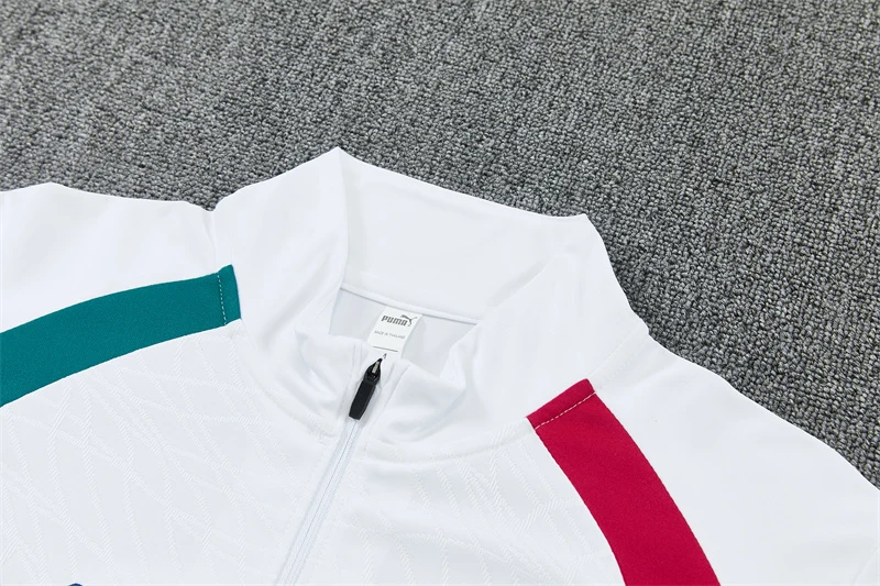 2026-27 Portugal White Half-Zip Training Jersey view 4