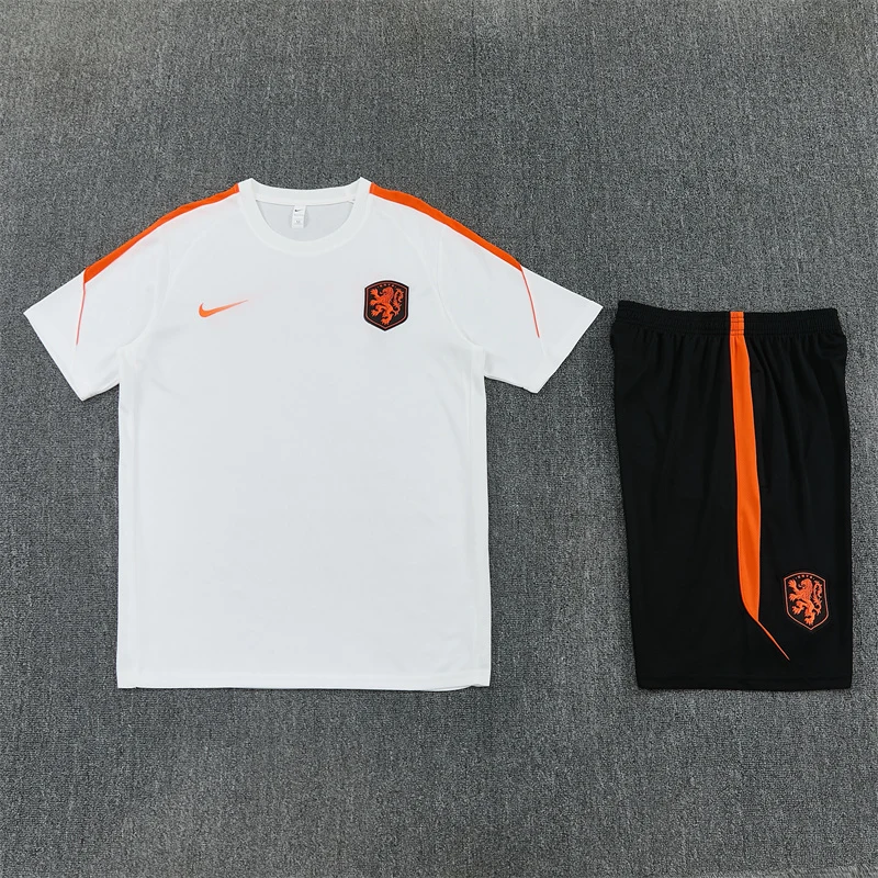 2026-27 Netherlands White Short-Sleeve Training Jersey view 13