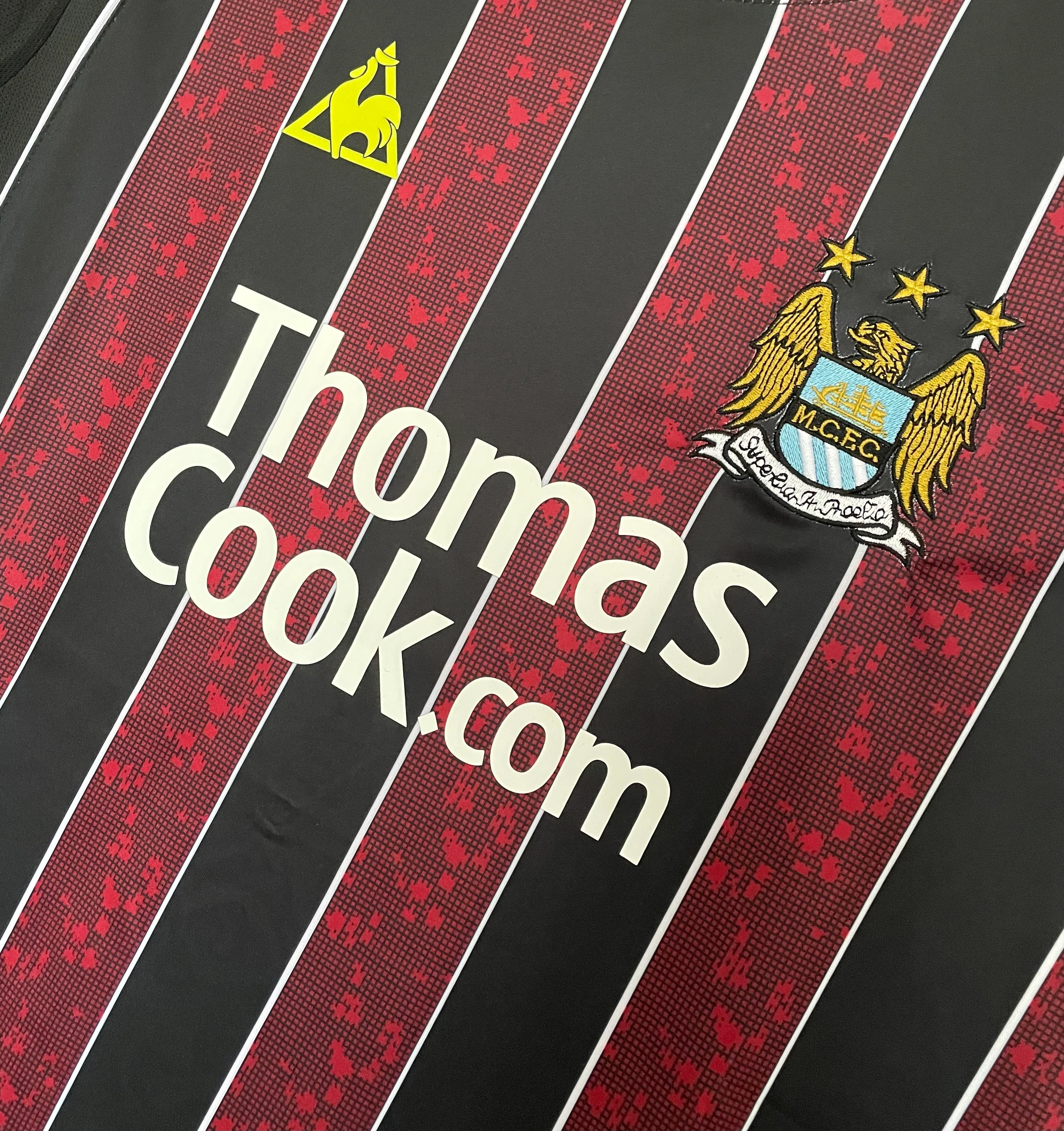 2008-09 Manchester City Away Retro Jersey view 4
